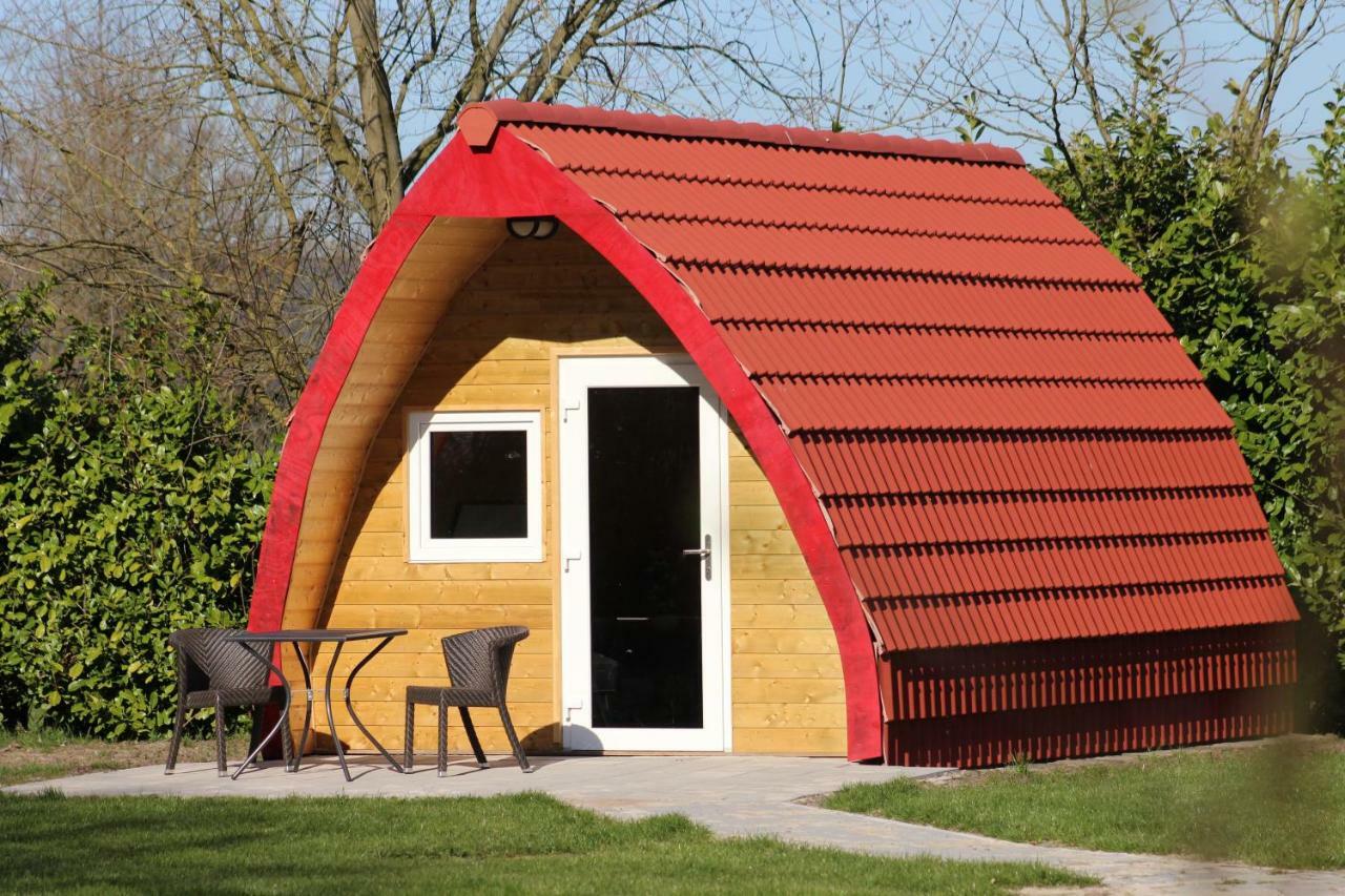 Luxe Eco Pod Op Camping De Stal Drijber Exterior photo
