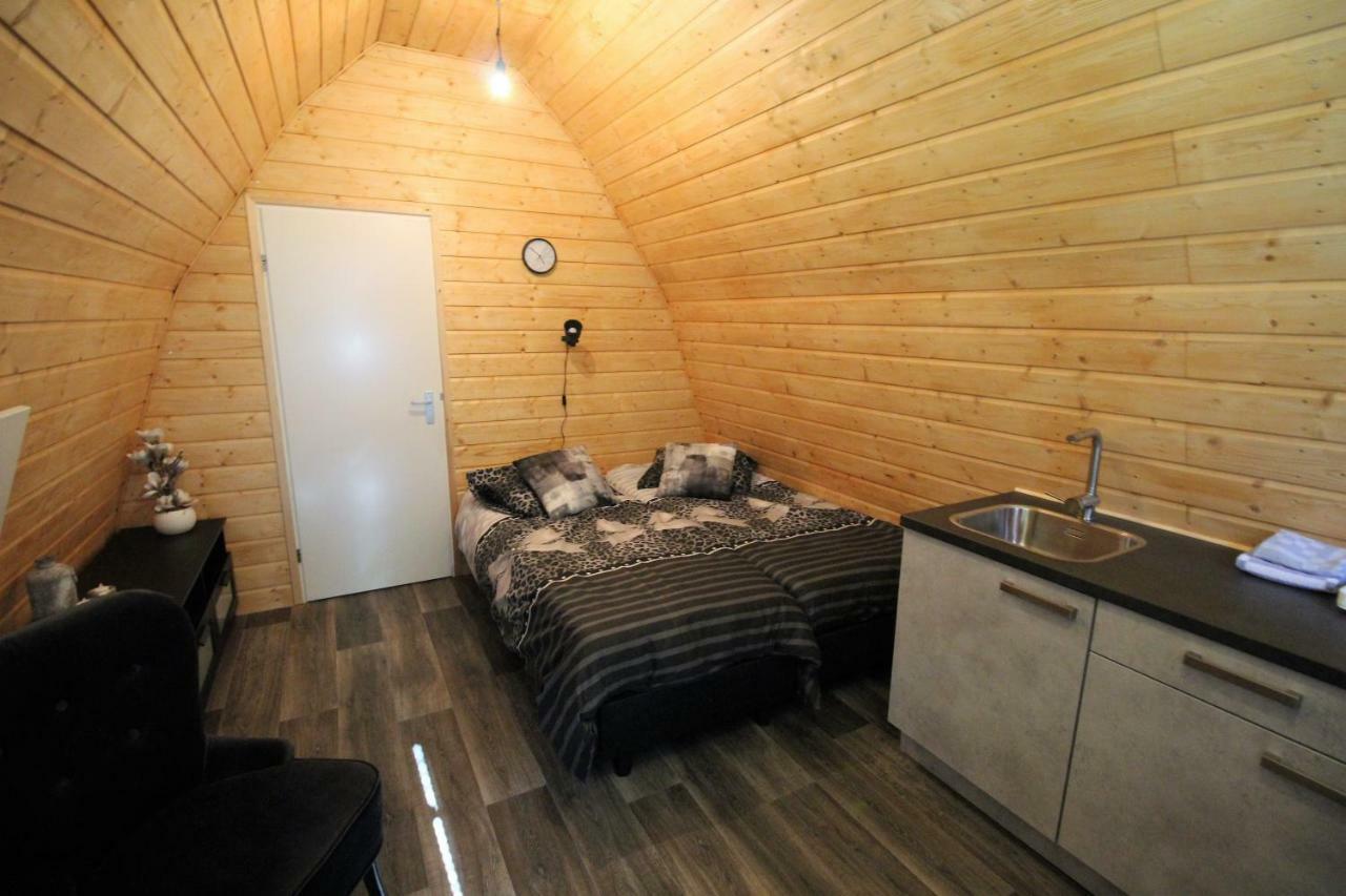 Luxe Eco Pod Op Camping De Stal Drijber Exterior photo